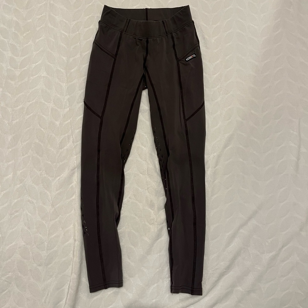 Kerrits english riding leggings with pockets and full seat grip